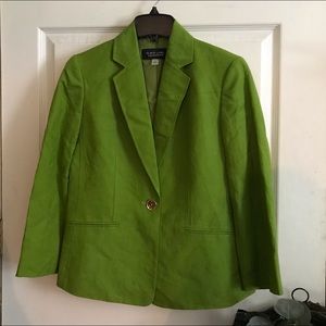 Black Label by Evan Picone 3/4 Sleeve Jacket